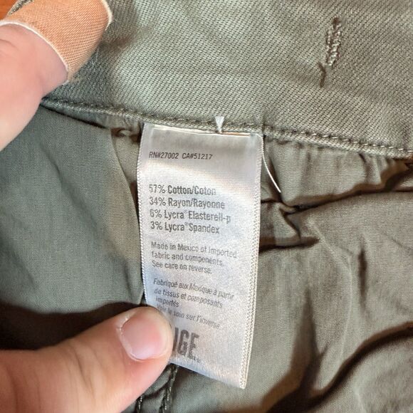 NWT Paige Carly High-Rise Wide-Leg Jeans Ivy Green Womens Size 18W MSRP $225 - Picture 7 of 11